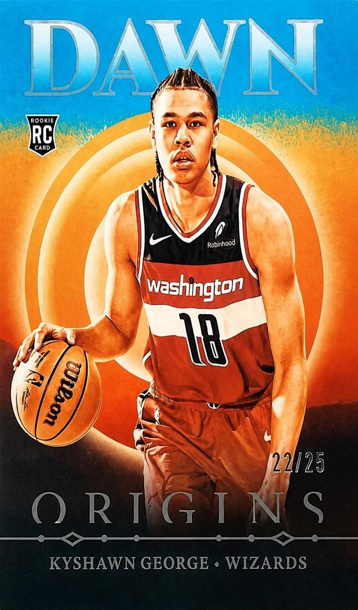 2024 Panini Origins Basketball Turquoise Kyshawn George #9