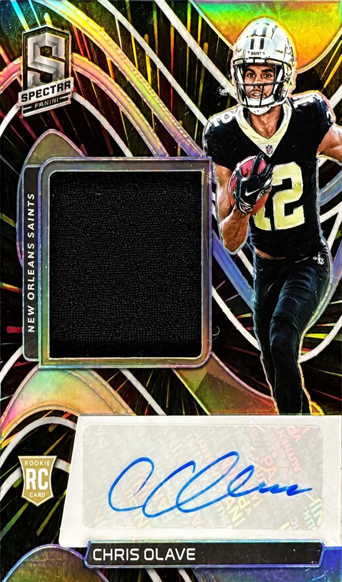 2022 Panini Spectra Football Hyper Chris Olave #206