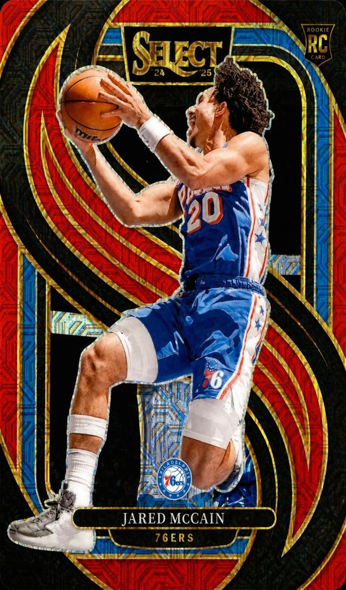 2024 Panini Select Basketball Red Mojo Jared McCain #184
