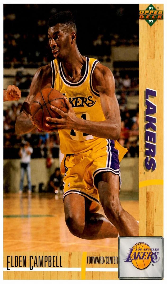 1991 Upper Deck Basketball Elden Campbell #126