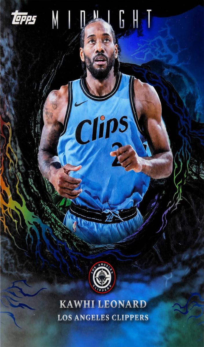 2025 Topps Midnight Basketball Kawhi Leonard #NS-9