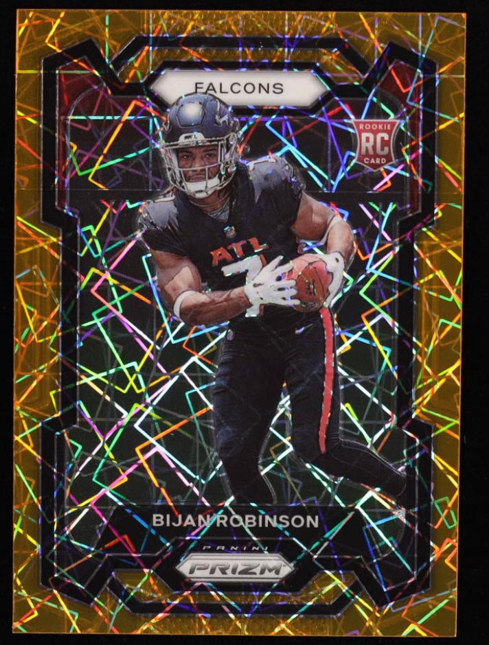 2023 Panini Prizm Football Lazer Bijan Robinson #305