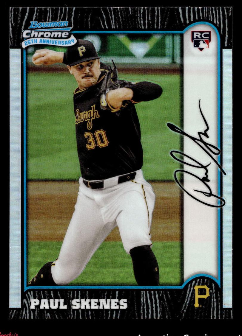 2024 Bowman Chrome Baseball Paul Skenes #BC25-18