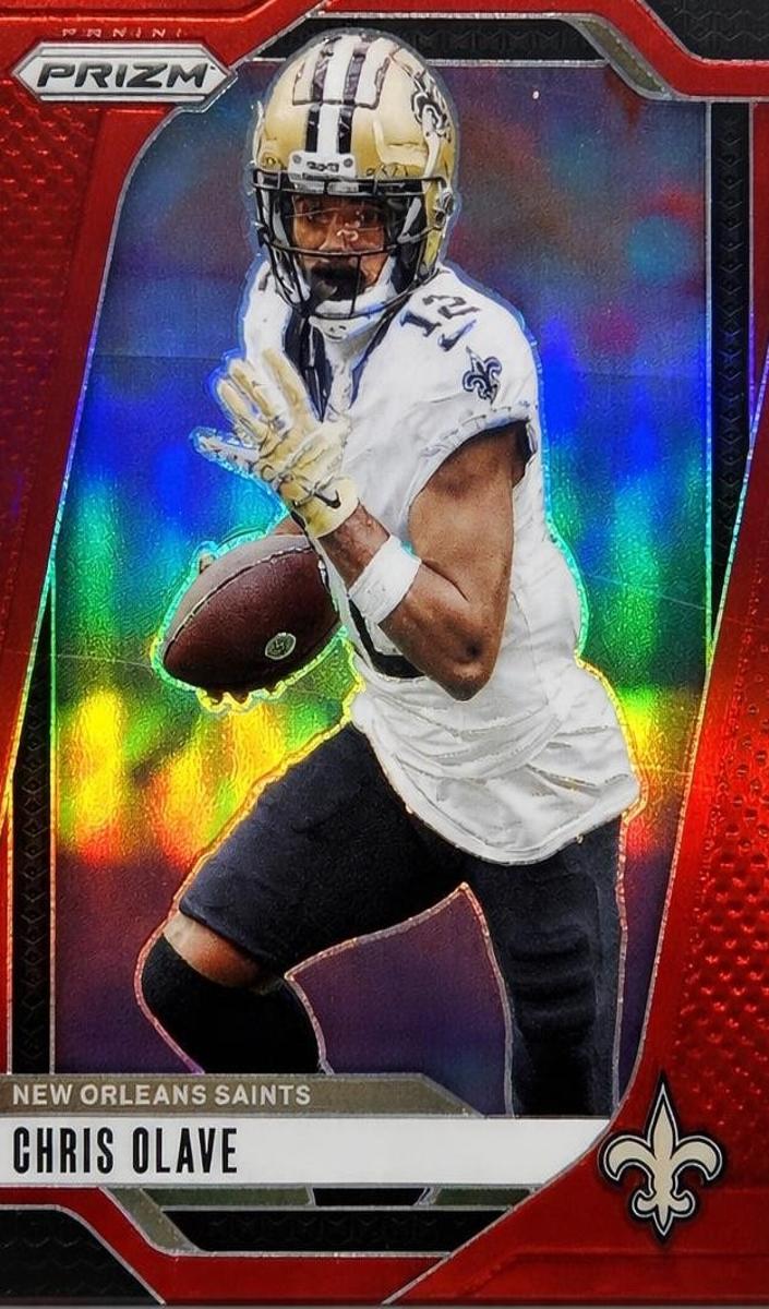 2024 Panini Prizm Football Red Chris Olave #206