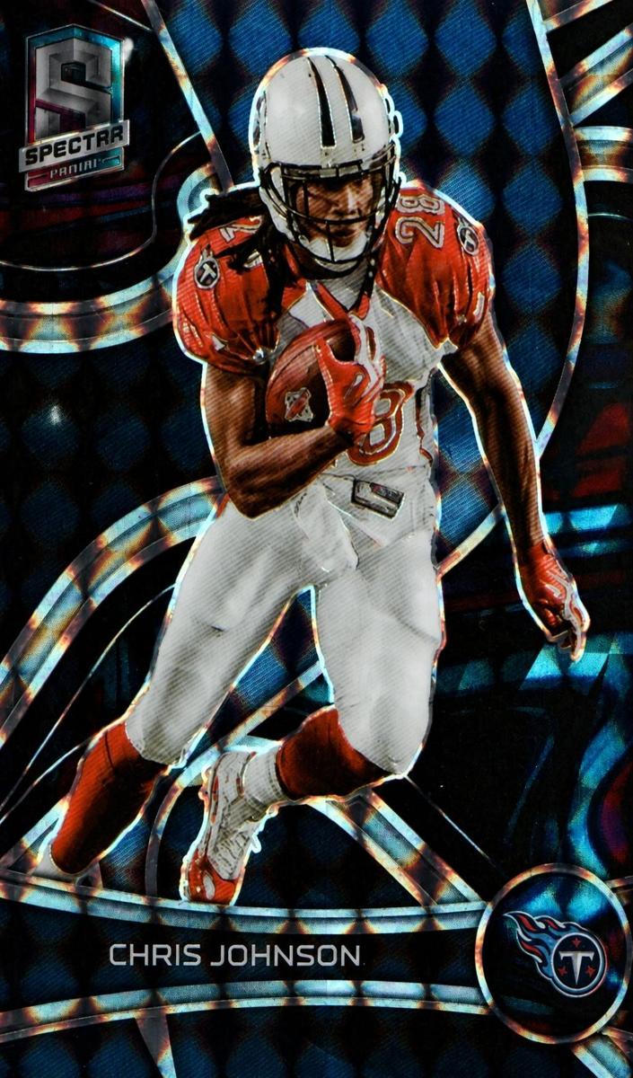 2022 Panini Spectra Football Interstellar Chris Johnson #115