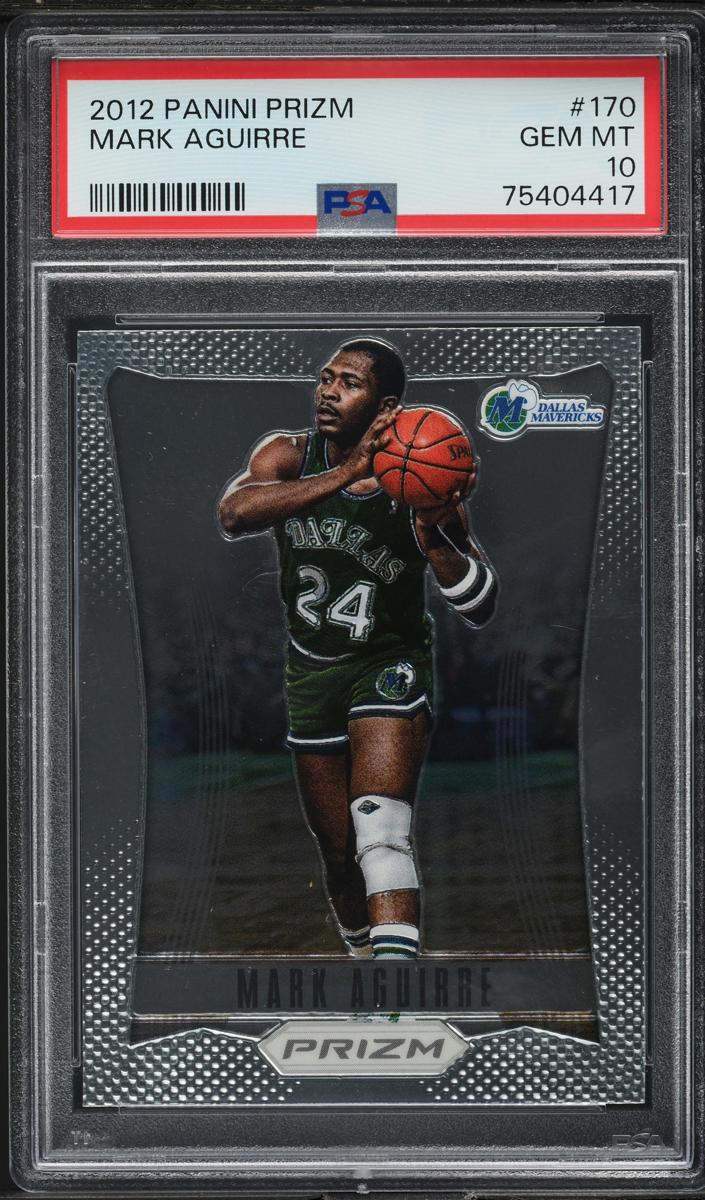 2012 Panini Prizm Basketball Mark Aguirre #170 PSA 9