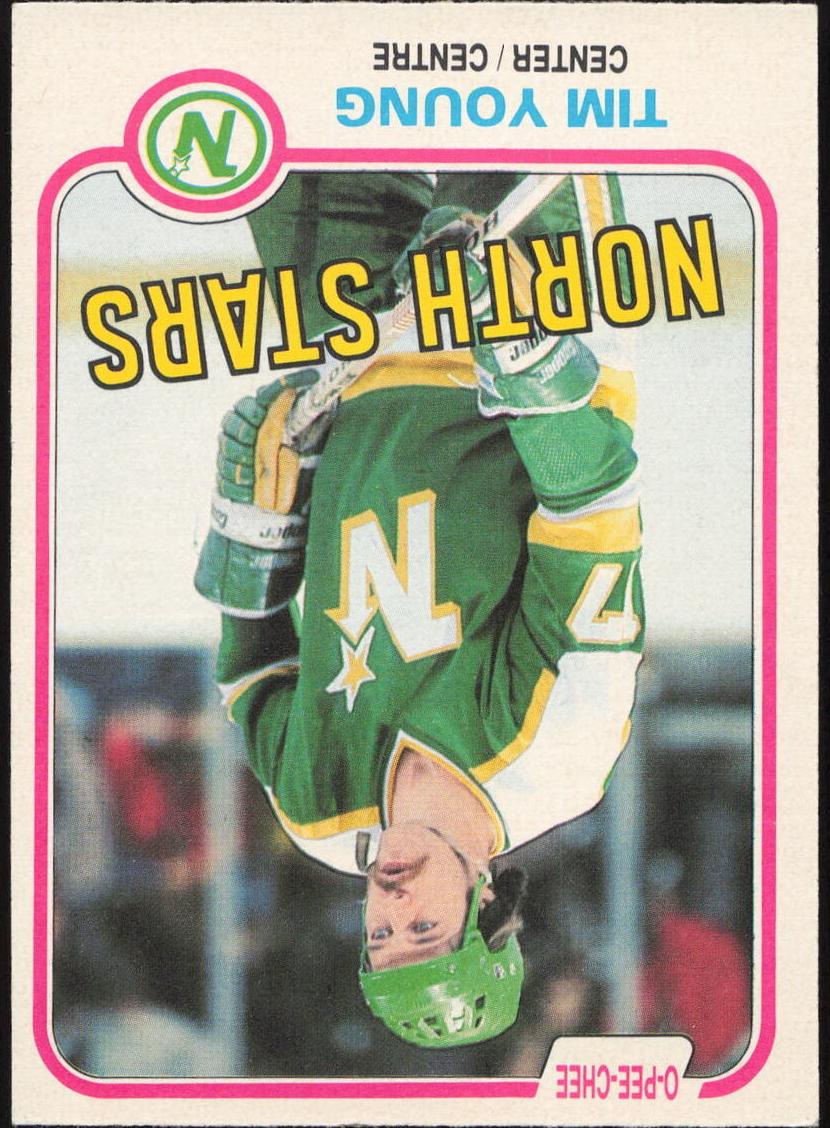 1981 O-Pee-Chee Hockey Tim Young #169 PSA 9