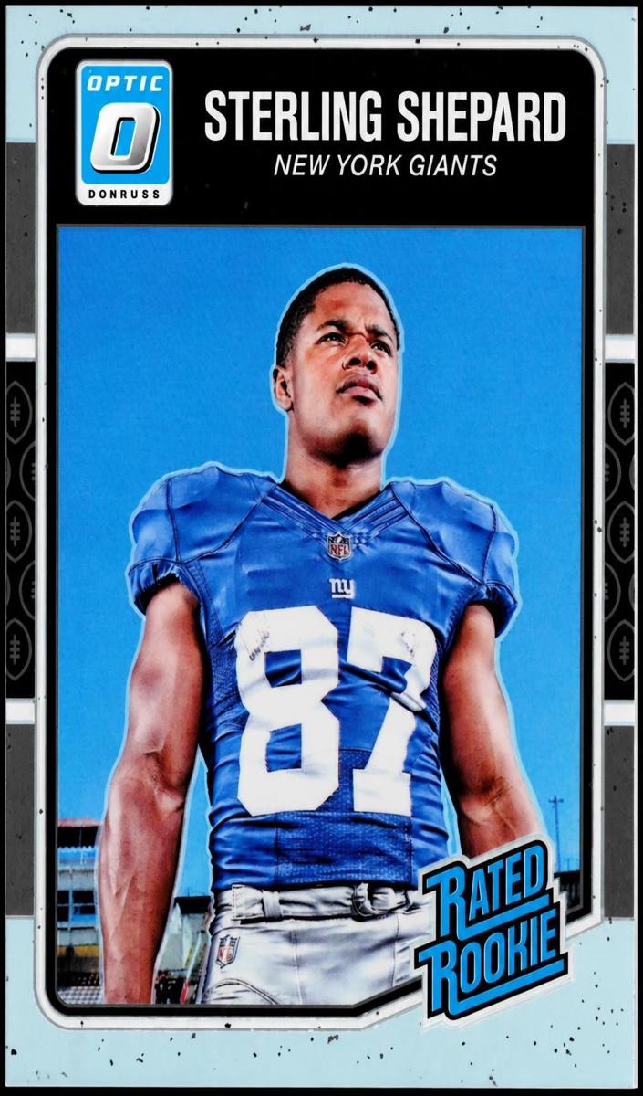 2016 Donruss Optic Football Holo Sterling Shepard #194 PSA 10