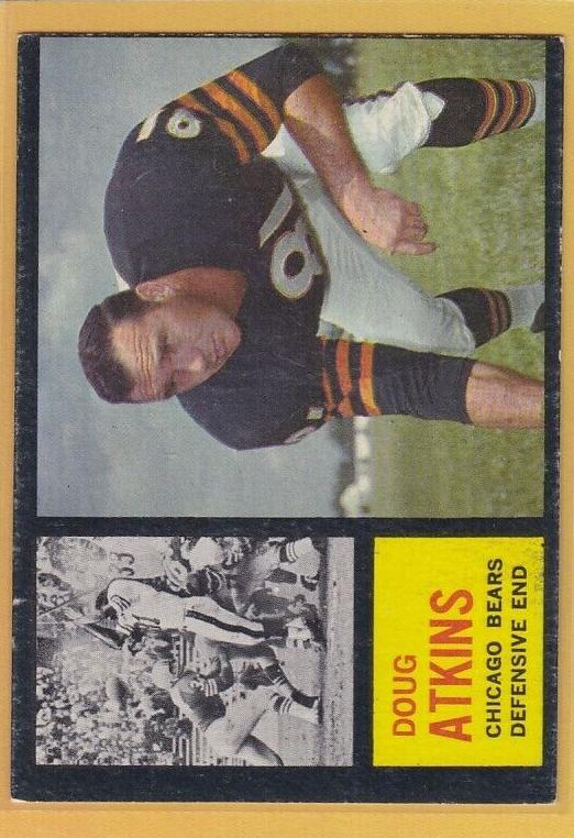 1962 Topps Football Doug Atkins #21 PSA 7.5