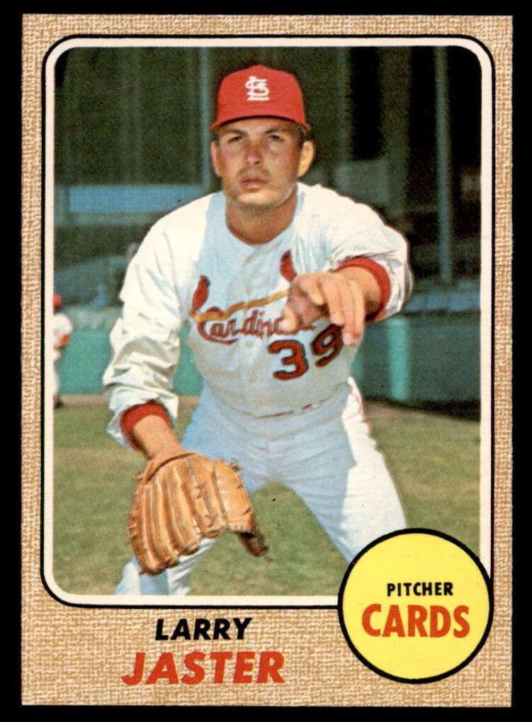 1968 O-Pee-Chee Baseball Larry Jaster #117 PSA 8