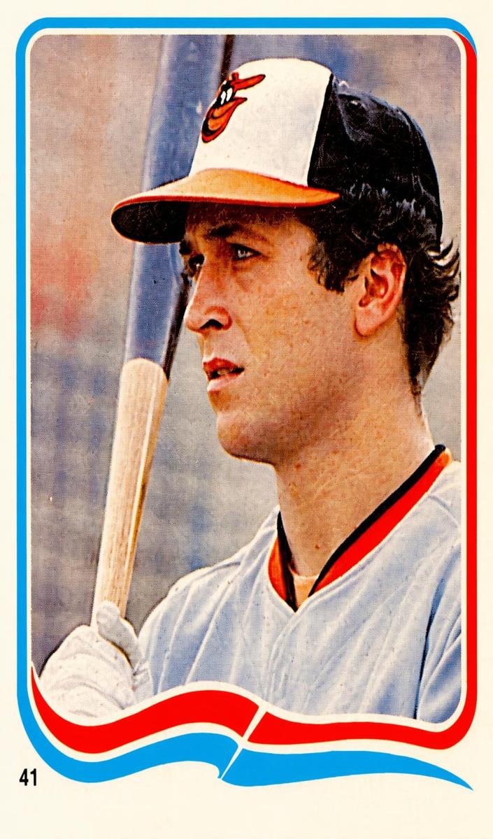 1985 Fleer Star Stickers Baseball Cal Ripken #41 CGC 8.5