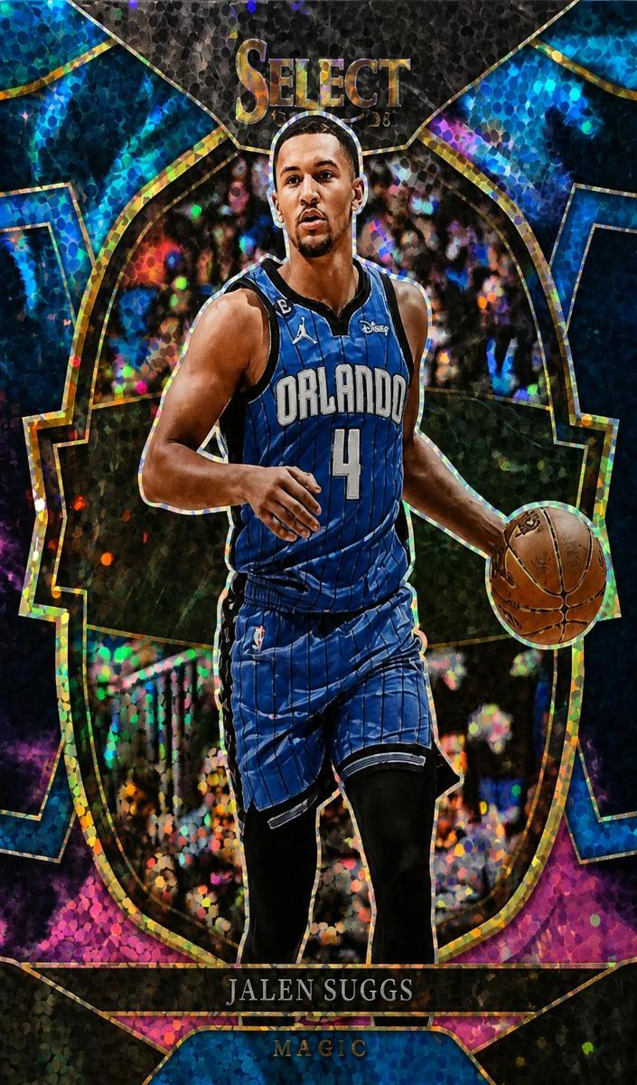 2022 Panini Select Basketball Cosmic Jalen Suggs #3
