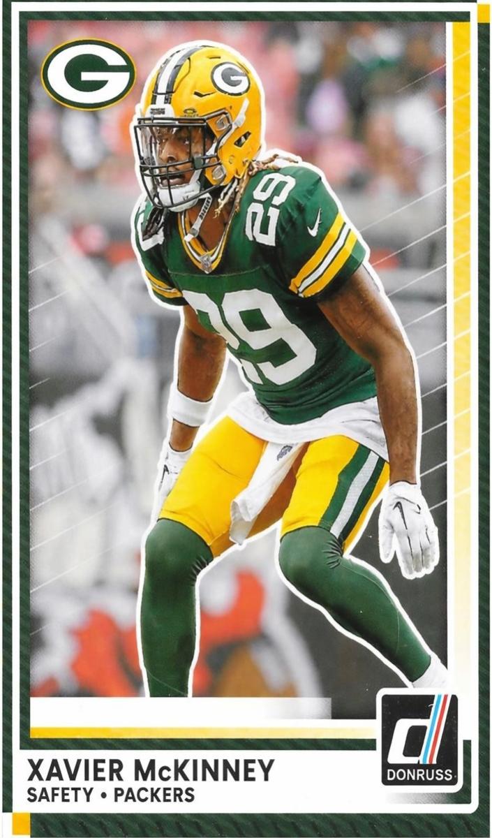 2025 Panini Donruss Football Xavier McKinney #189