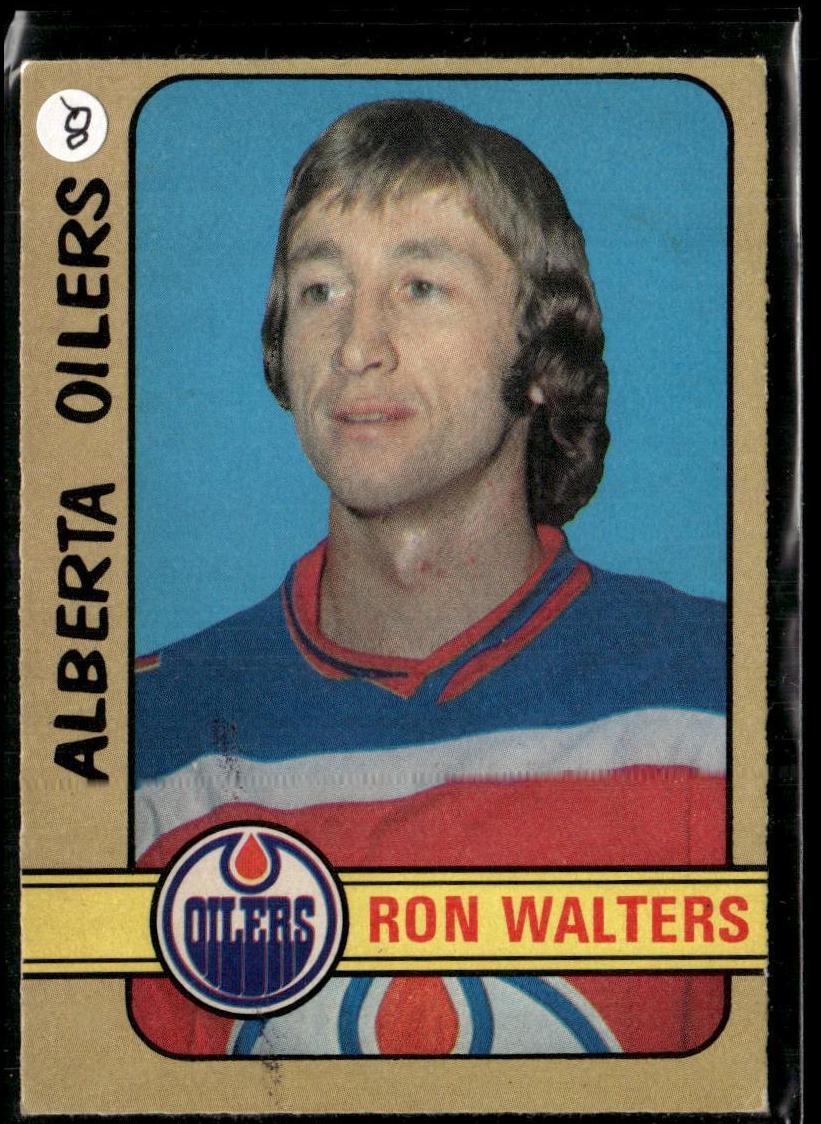 1972 O-Pee-Chee Hockey Ron Walters #301