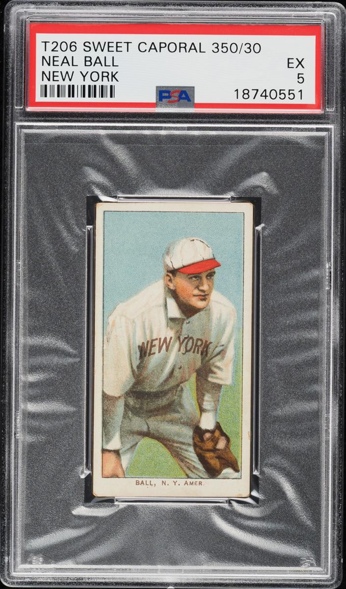 1909-11 T206 Baseball New York Neal Ball #NNO