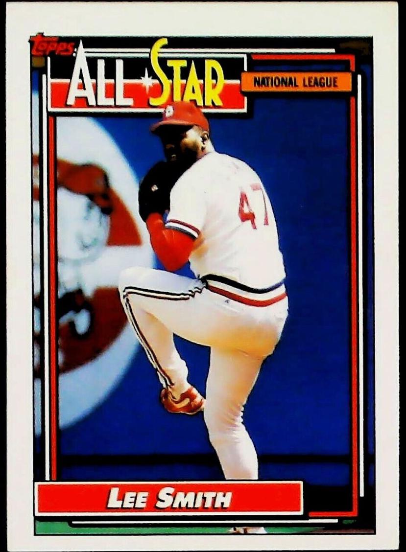 1992 Topps Baseball Lee Smith #396 PSA 10
