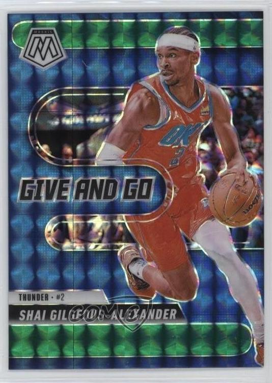 2024 Panini Mosaic Basketball Green Shai Gilgeous-Alexander #2
