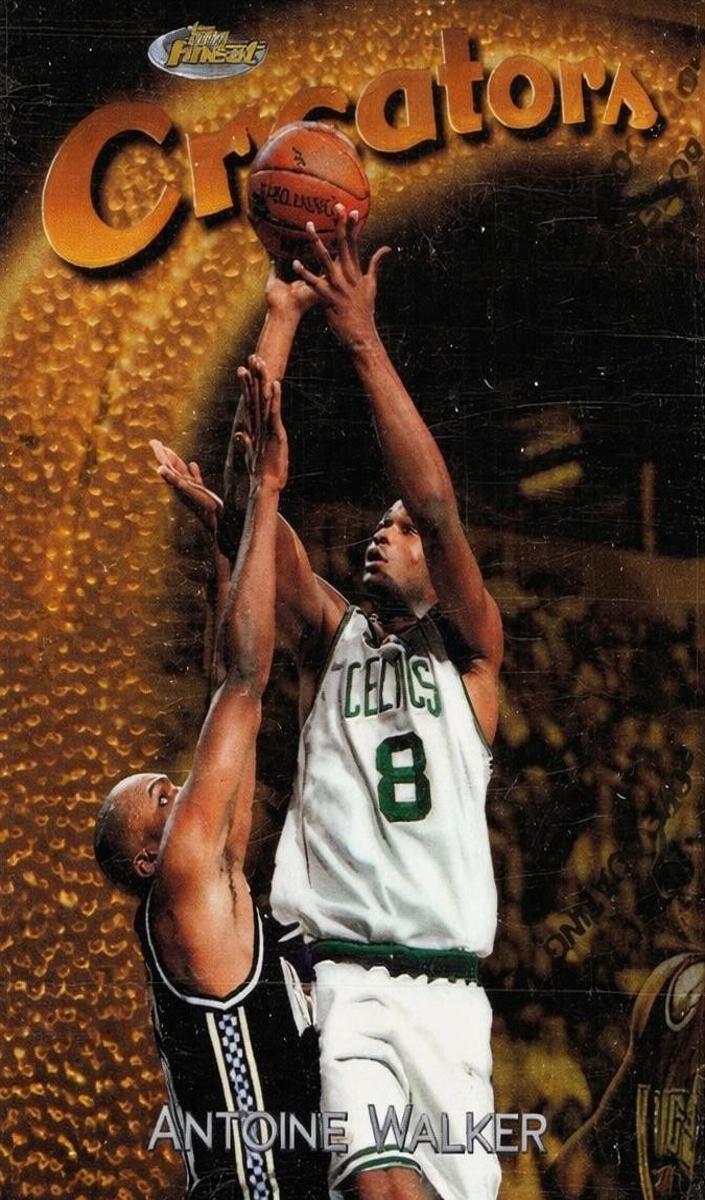 1997 Topps Finest Basketball Antoine Walker #312 PSA 10