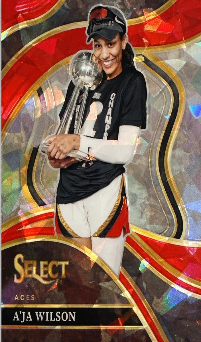 2024 Panini Select WNBA Basketball Red Ice A'ja Wilson #243