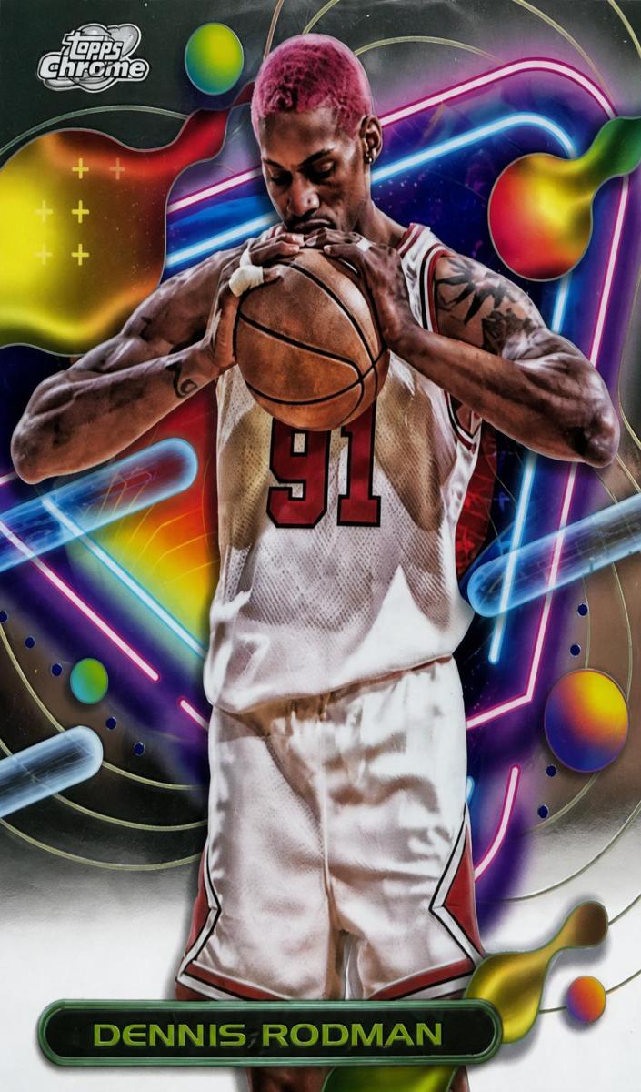 2023 Topps Cosmic Chrome Basketball Dennis Rodman #22 PSA 10