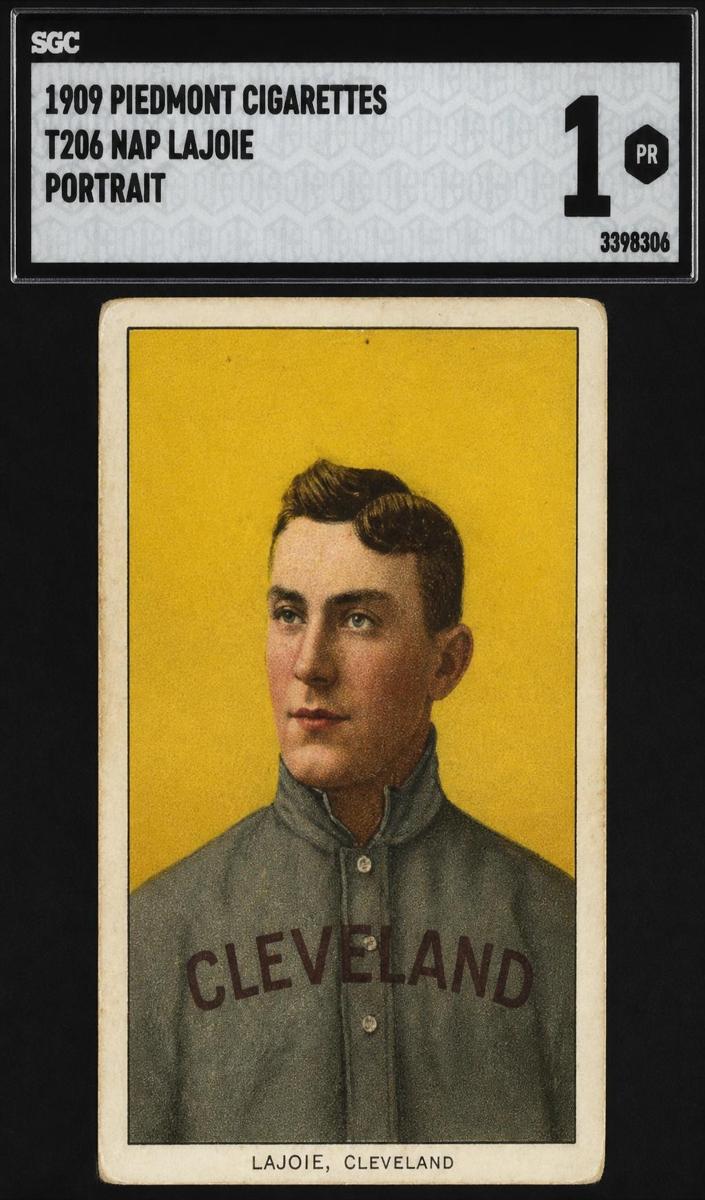1909-11 T206 Baseball Portrait Nap Lajoie #NNO