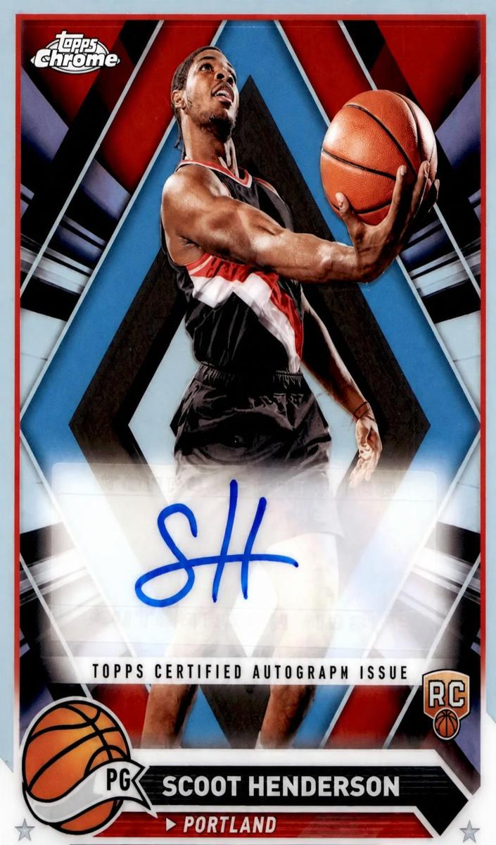 2023 Topps Chrome Basketball Refractor Scoot Henderson #CG-SH