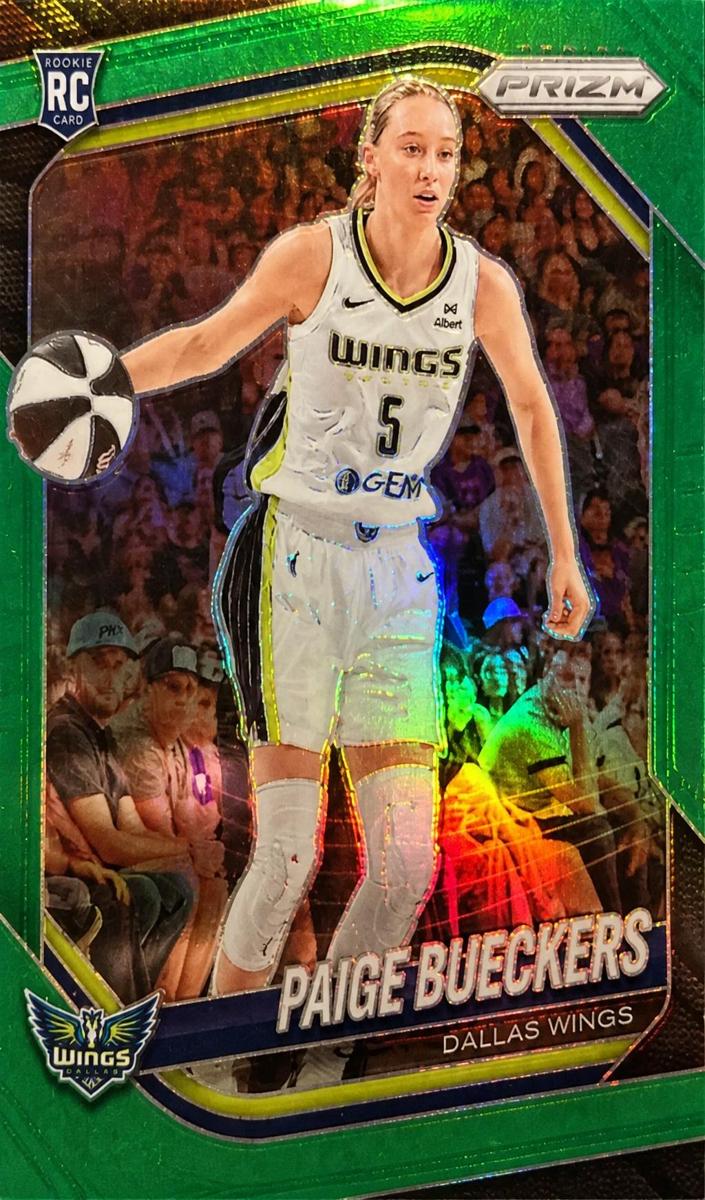 2025 Panini Prizm WNBA Basketball Green Paige Bueckers #5