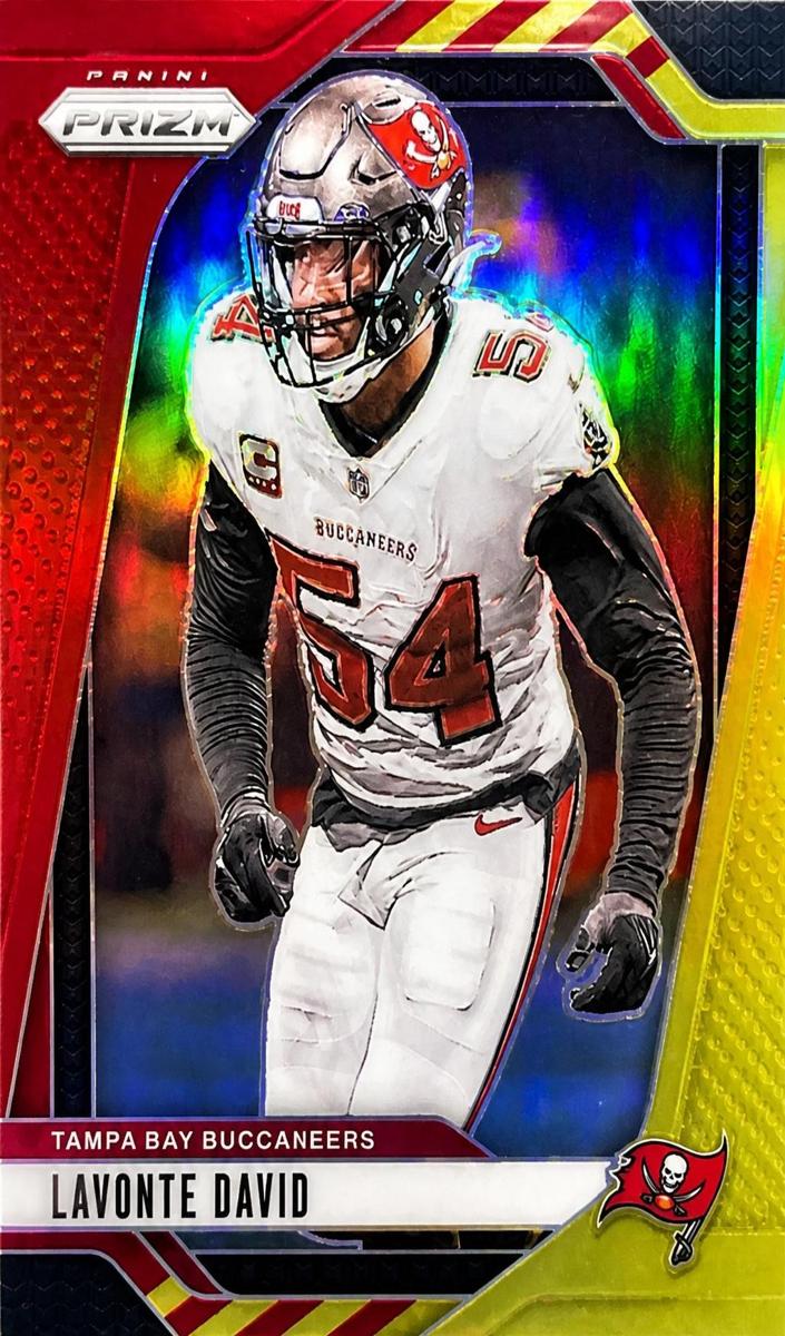 2024 Panini Prizm Football Red and Yellow Lavonte David #272