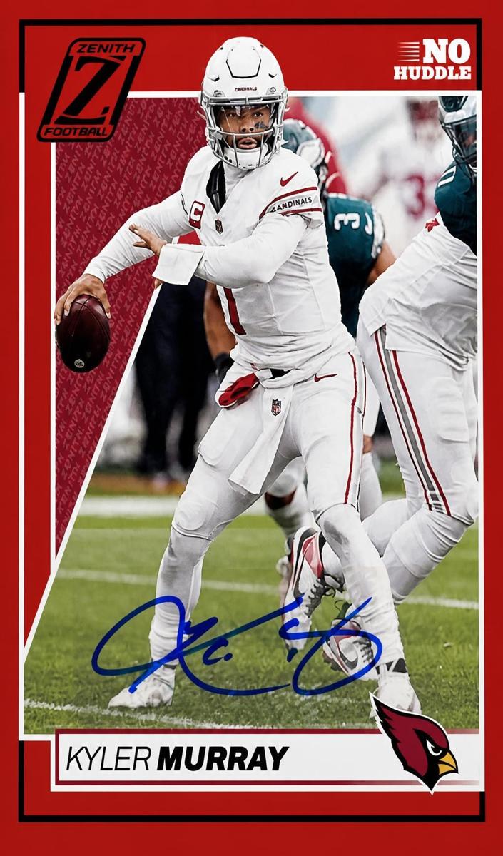 2024 Panini Zenith Football No Huddle Kyler Murray #1