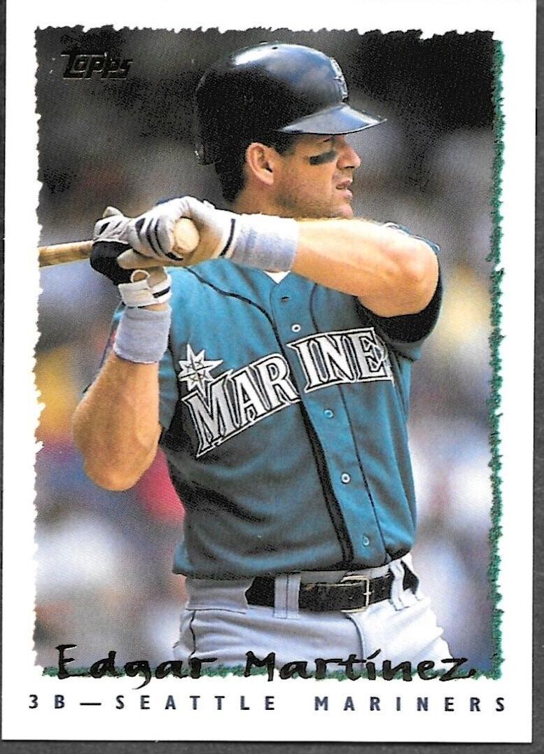 1995 Topps Baseball Edgar Martinez #55 PSA 10