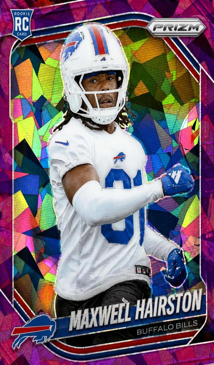 2025 Panini Prizm Football Purple Ice Maxwell Hairston #360