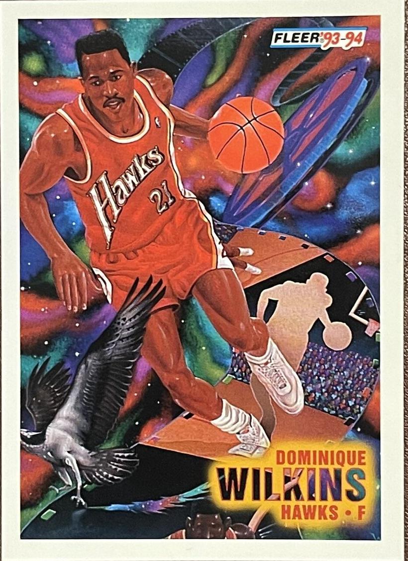 1993 Fleer Basketball Pro-Visions Dominique Wilkins #237