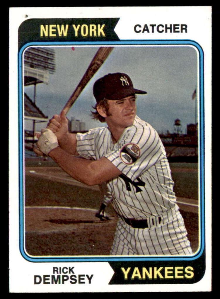 1974 Topps Baseball Rick Dempsey #569