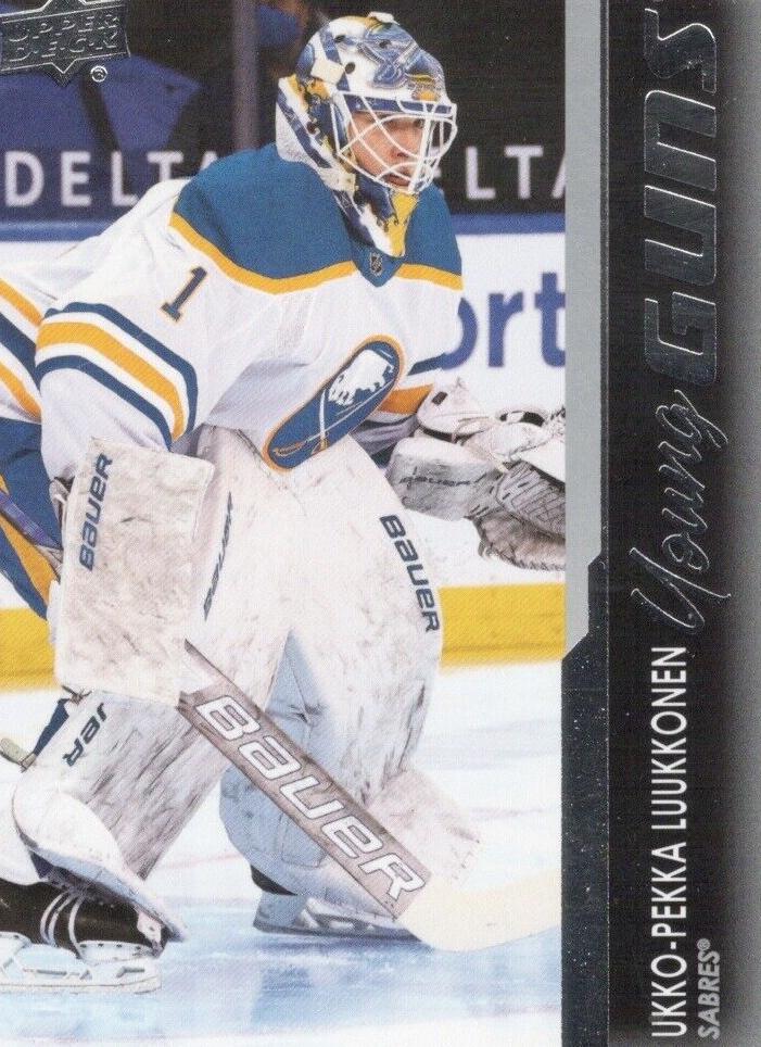 2021 Upper Deck Hockey Ukko-Pekka Luukkonen #202 PSA 10
