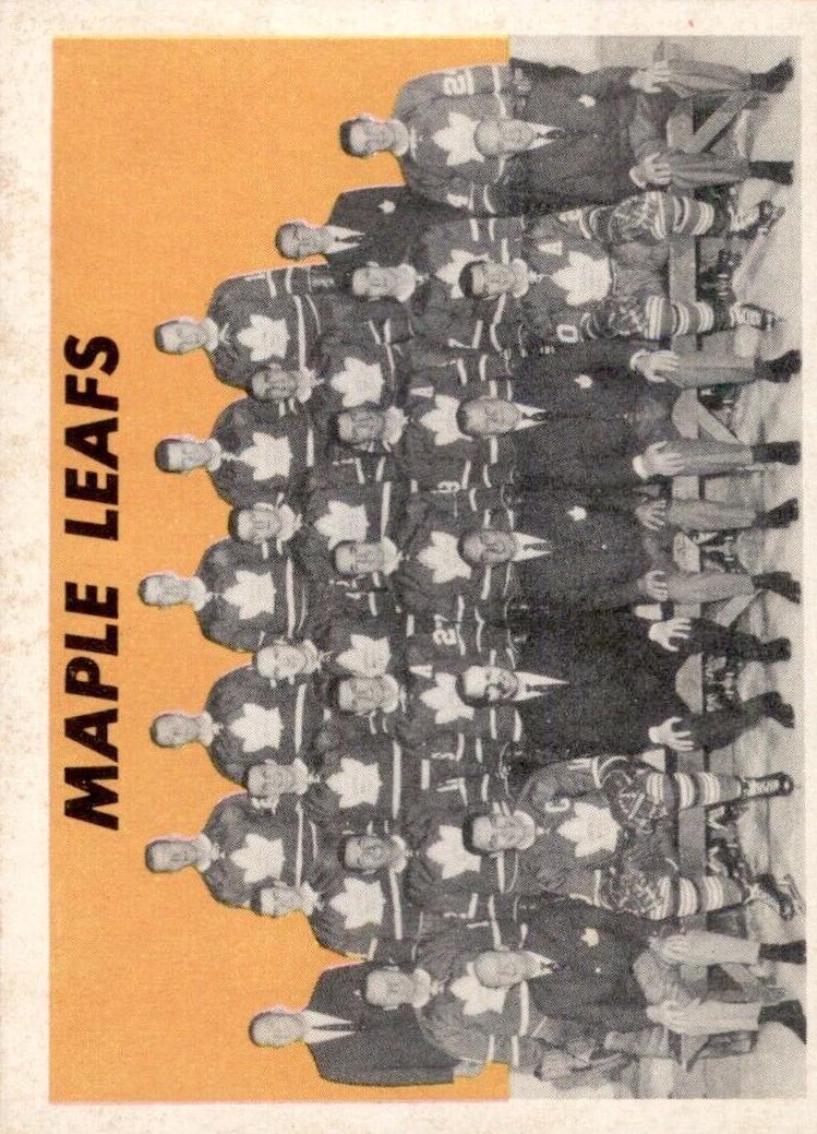 1965 Topps Hockey Toronto Maple Leafs #123