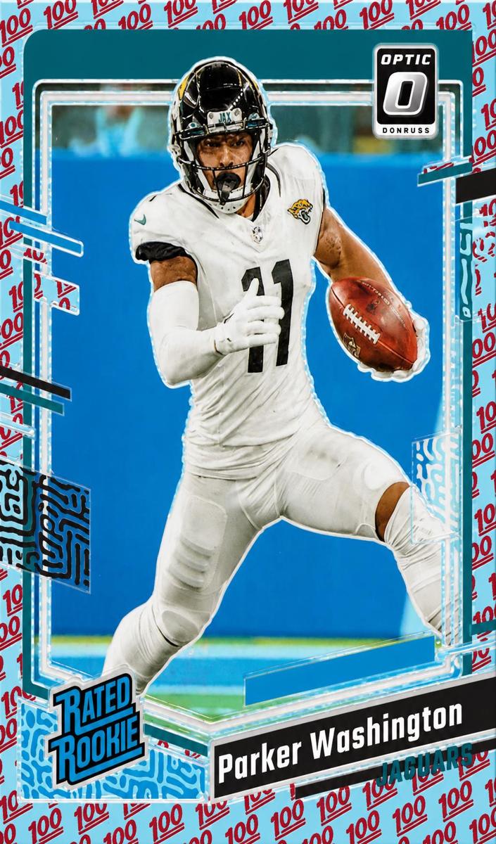 2023 Donruss Optic Football One Hundred Parker Washington #254
