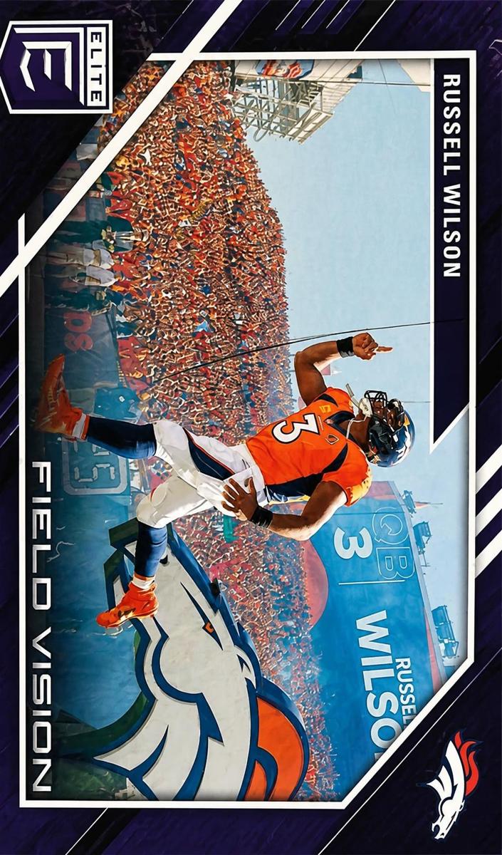 2023 Donruss Elite Football Black Russell Wilson #FV-6