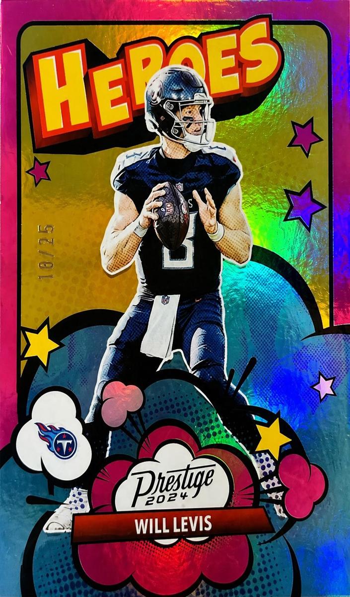 2024 Panini Prestige Football Xtra Points Pink Will Levis #15