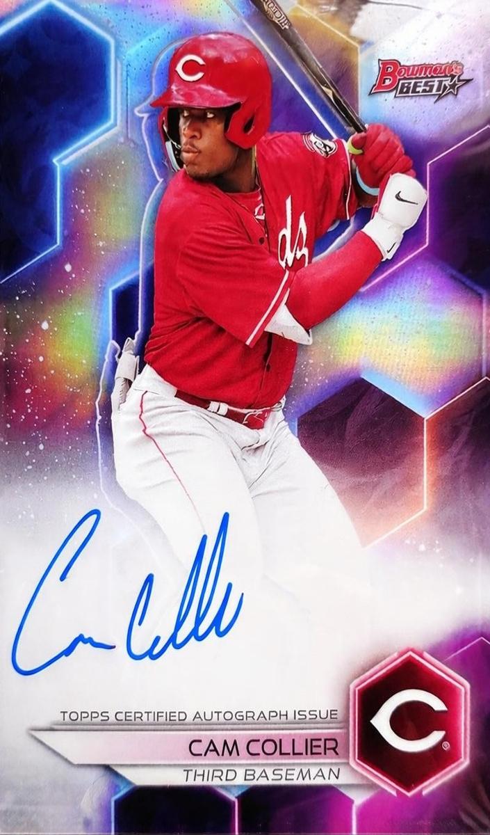 2023 Bowman's Best Baseball Refractor Cam Collier #B23-CCR