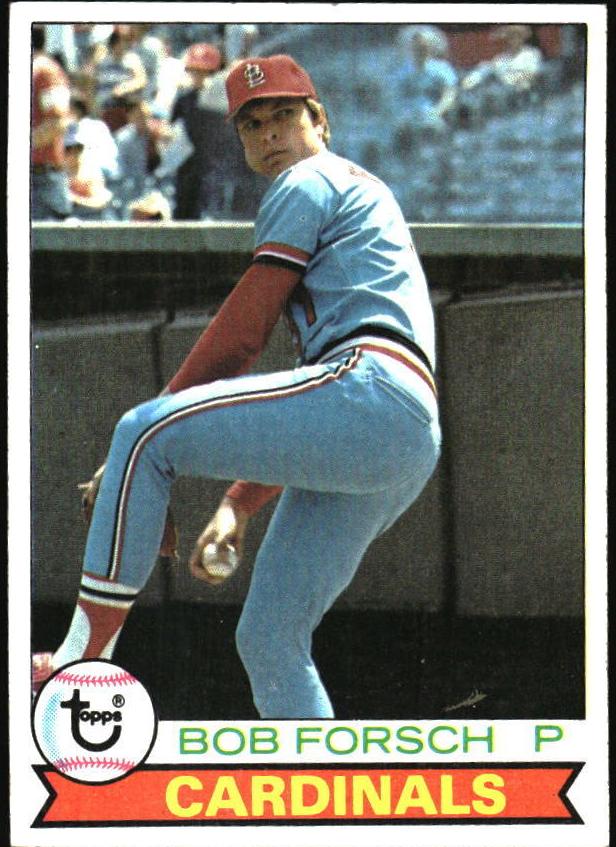 1979 Topps Baseball Bob Forsch #230 PSA 9