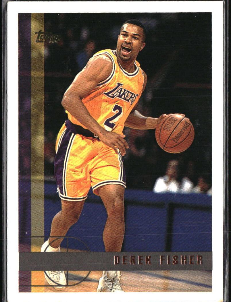 1997 Topps Basketball Derek Fisher #182