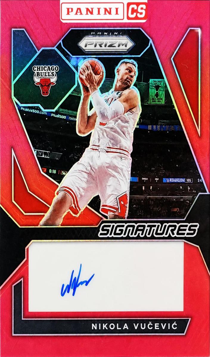 2023 Panini Prizm Basketball Red Nikola Vucevic #SIG-VUC