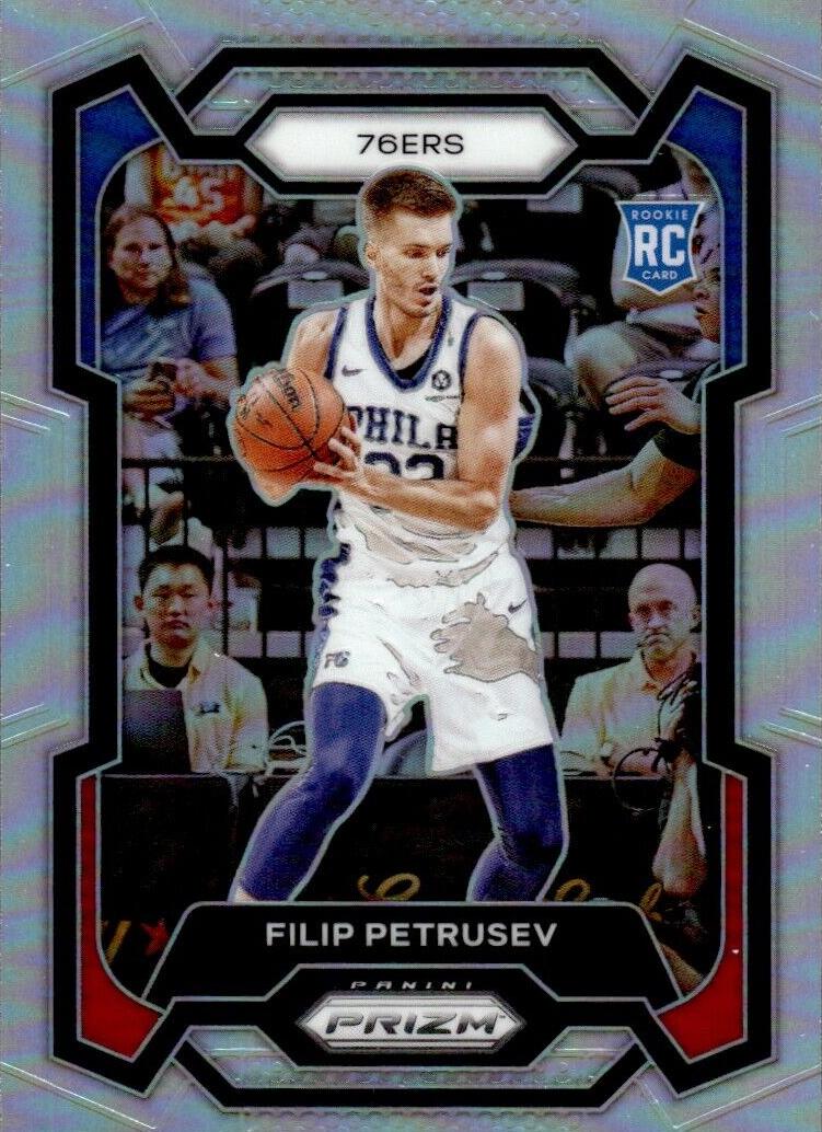 2023 Panini Prizm Basketball Silver Filip Petrusev #282 PSA 9