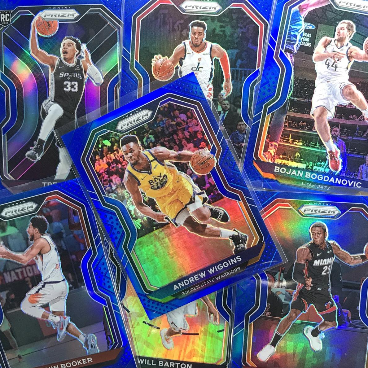 2020 Panini Prizm Basketball Prizms Blue Malik Monk #15