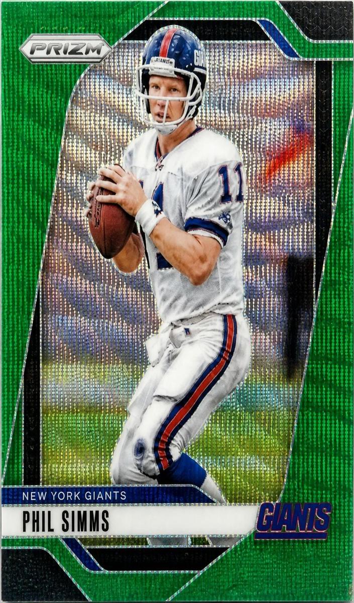 2024 Panini Prizm Football Green Wave Phil Simms #218