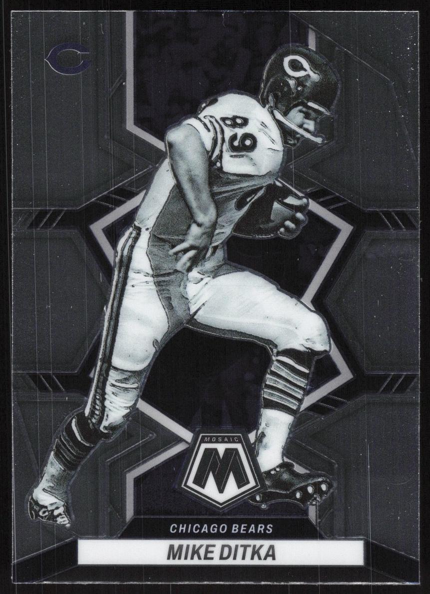 2022 Panini Mosaic Football Mike Ditka #38
