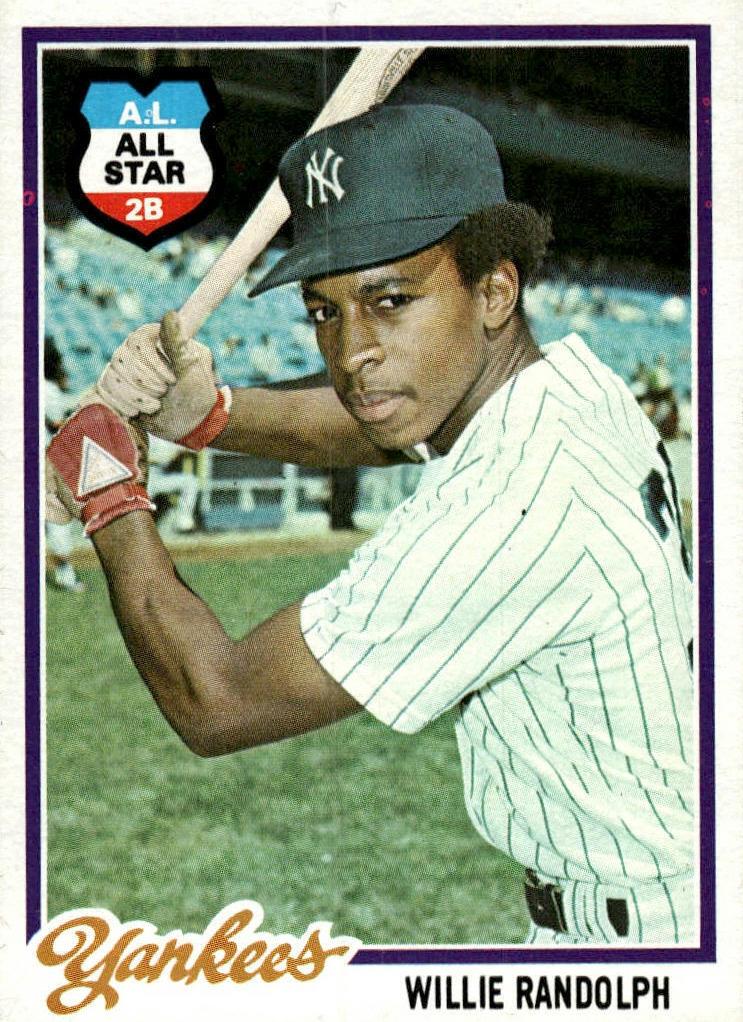 1978 Topps Baseball Willie Randolph #620 PSA 9