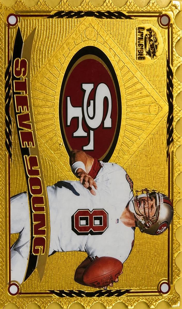 1997 Pacific Revolution Football Steve Young #30 PSA 8