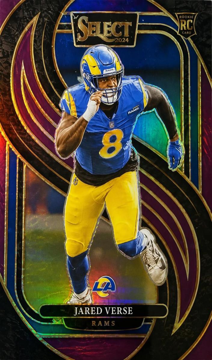2024 Panini Select Football Purple Jared Verse #132