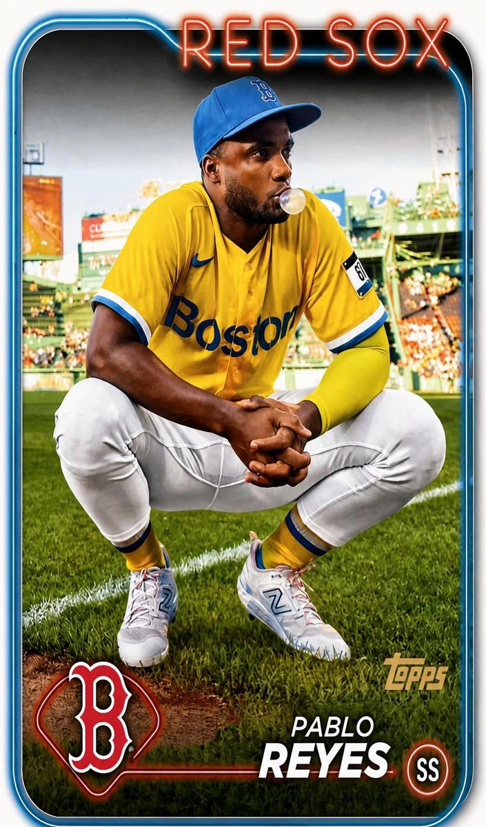 2024 Topps Baseball Golden Mirror Pablo Reyes #594